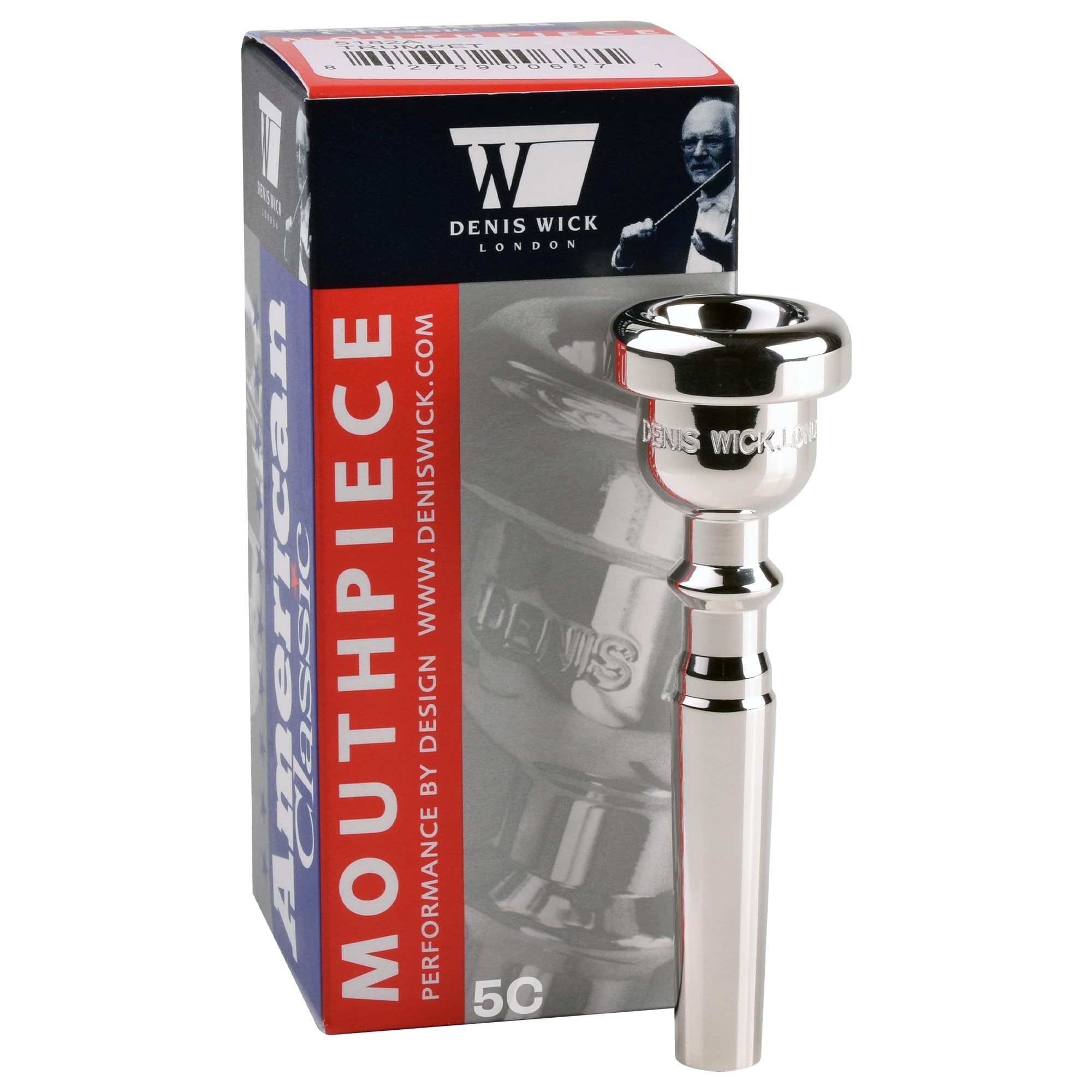 Amazon.com: Denis Wick American Classic Trumpet Mouthpiece Silver
